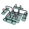 Flash Furniture Square Creekside Picnic Table, Green, Metal, 79.75 in L SLF-EMS-46-GN-GG - alternate 6
